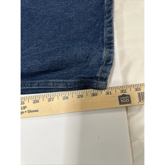 Wrangler Premium Quality Denim Jeans Blue 56x32 - Picture 8 of 10
